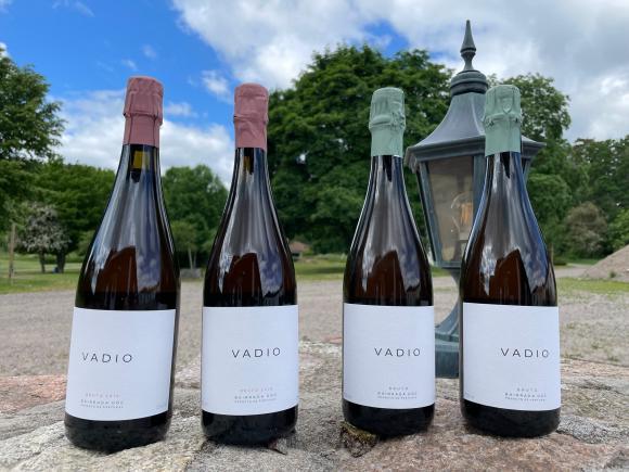 Mousserande vin från Vadio gjorda på Baga