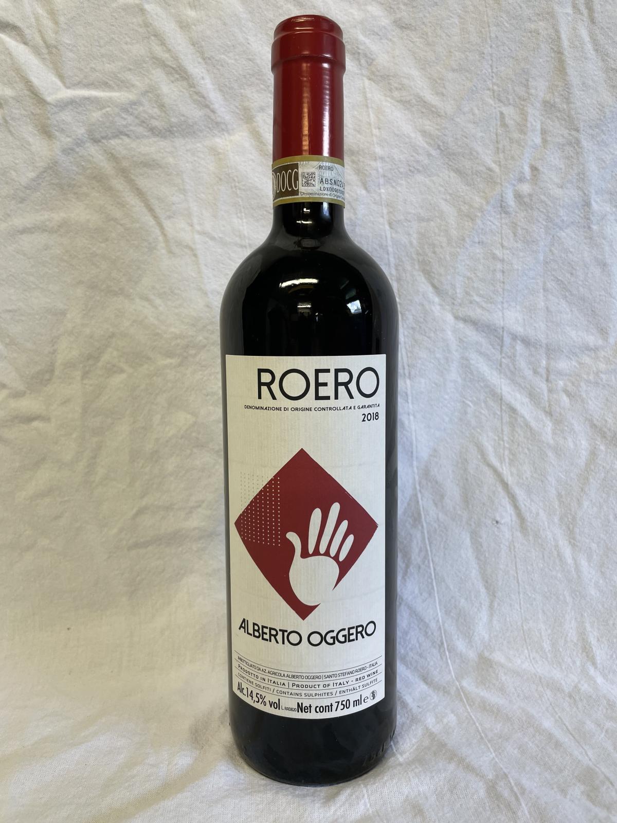 2018 Roero Alberto Oggero från Roero, Piemonte via privatmport