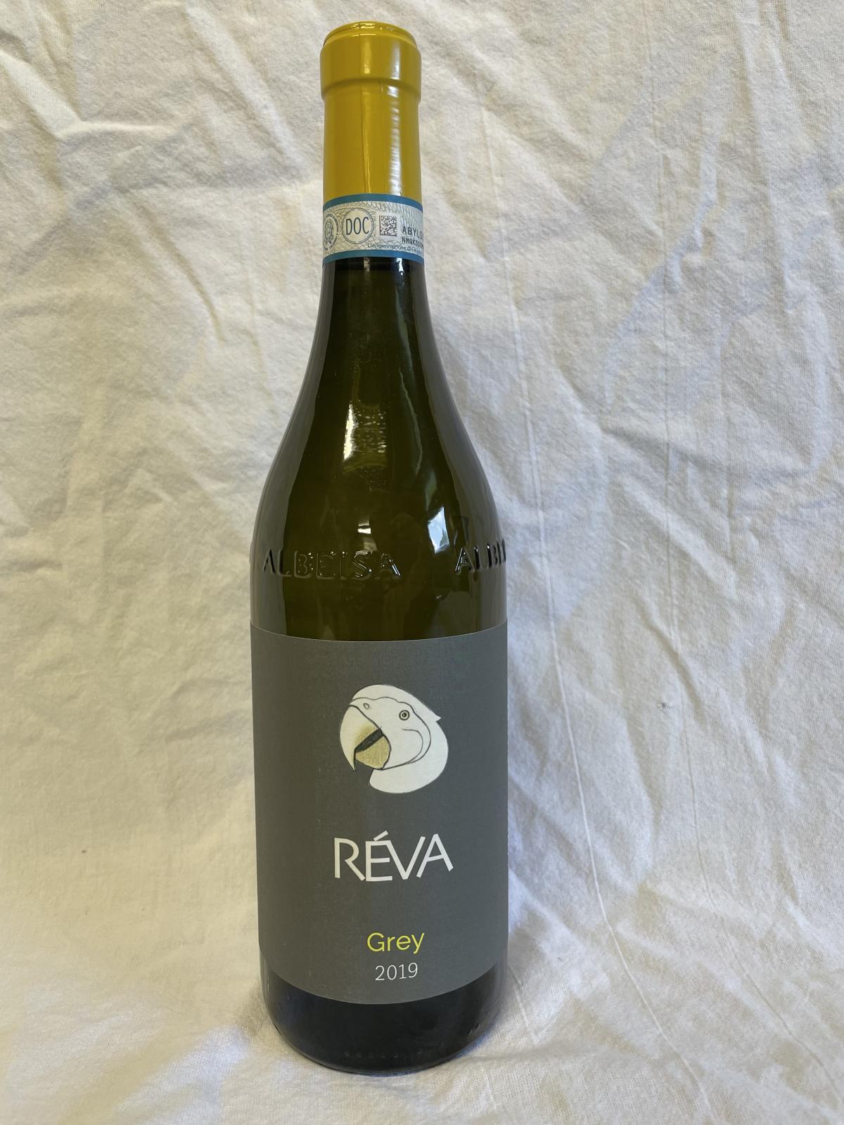 2019 Langhe Bianco Grey Réva från La Morra, Piemonte via privatimport
