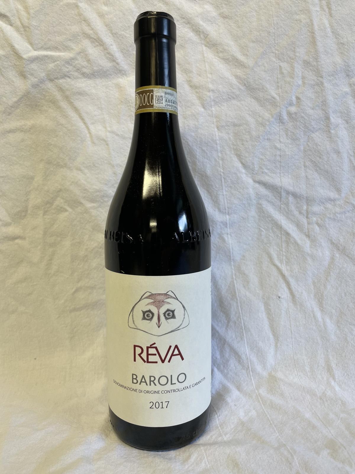 2017 Barolo Réva från La Morra, Piemonte via privatimport